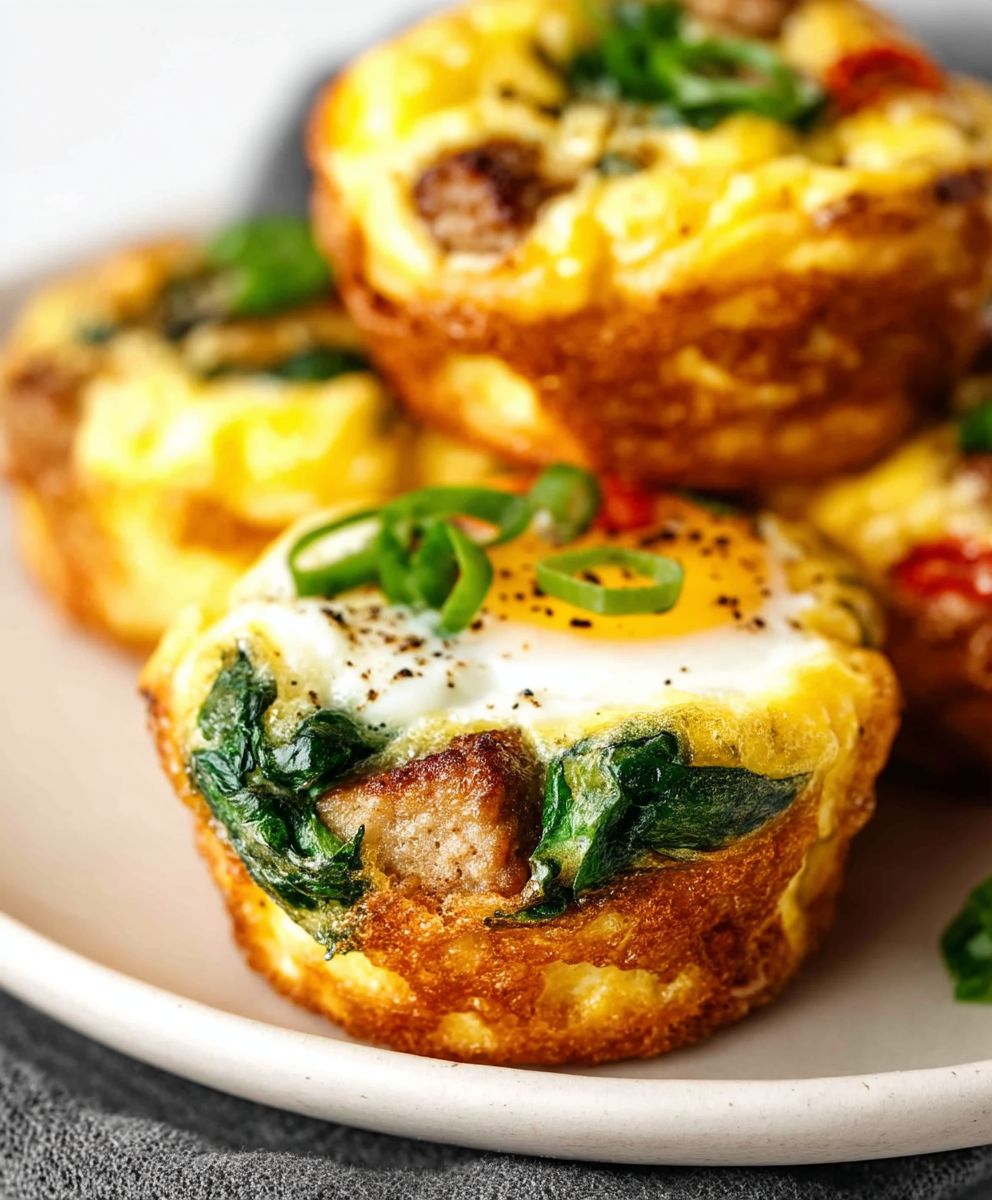 Sausage egg muffins