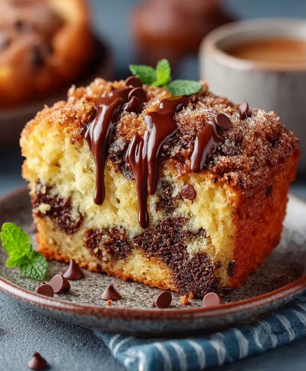Chocolate Chip Coffee Cake