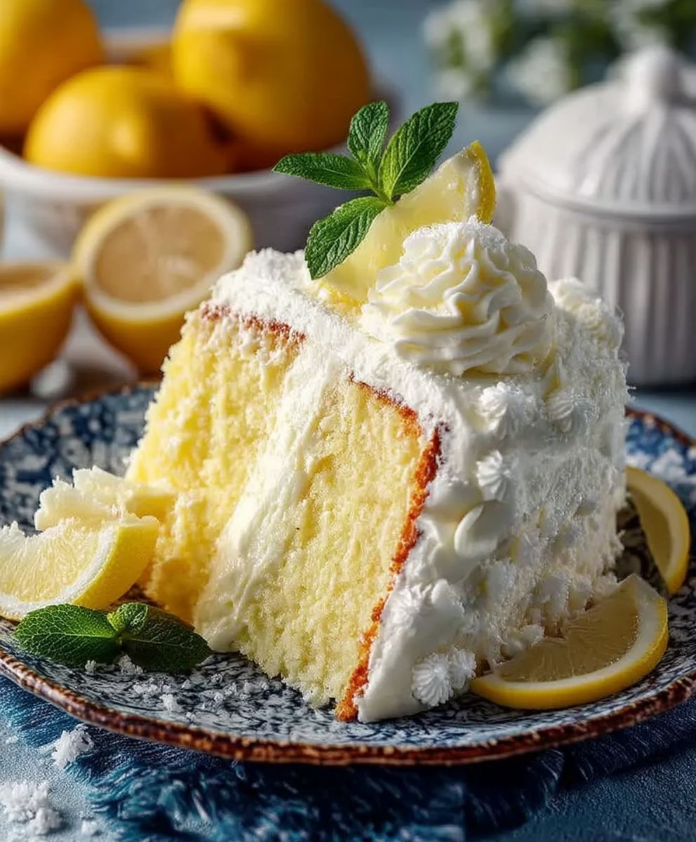 Lemon Cream Cake