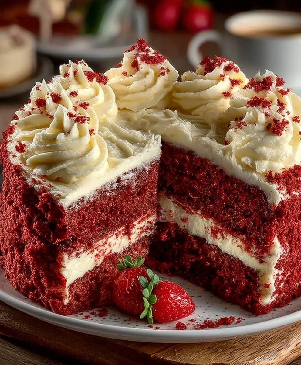 Red Velvet Buttermilk Cake