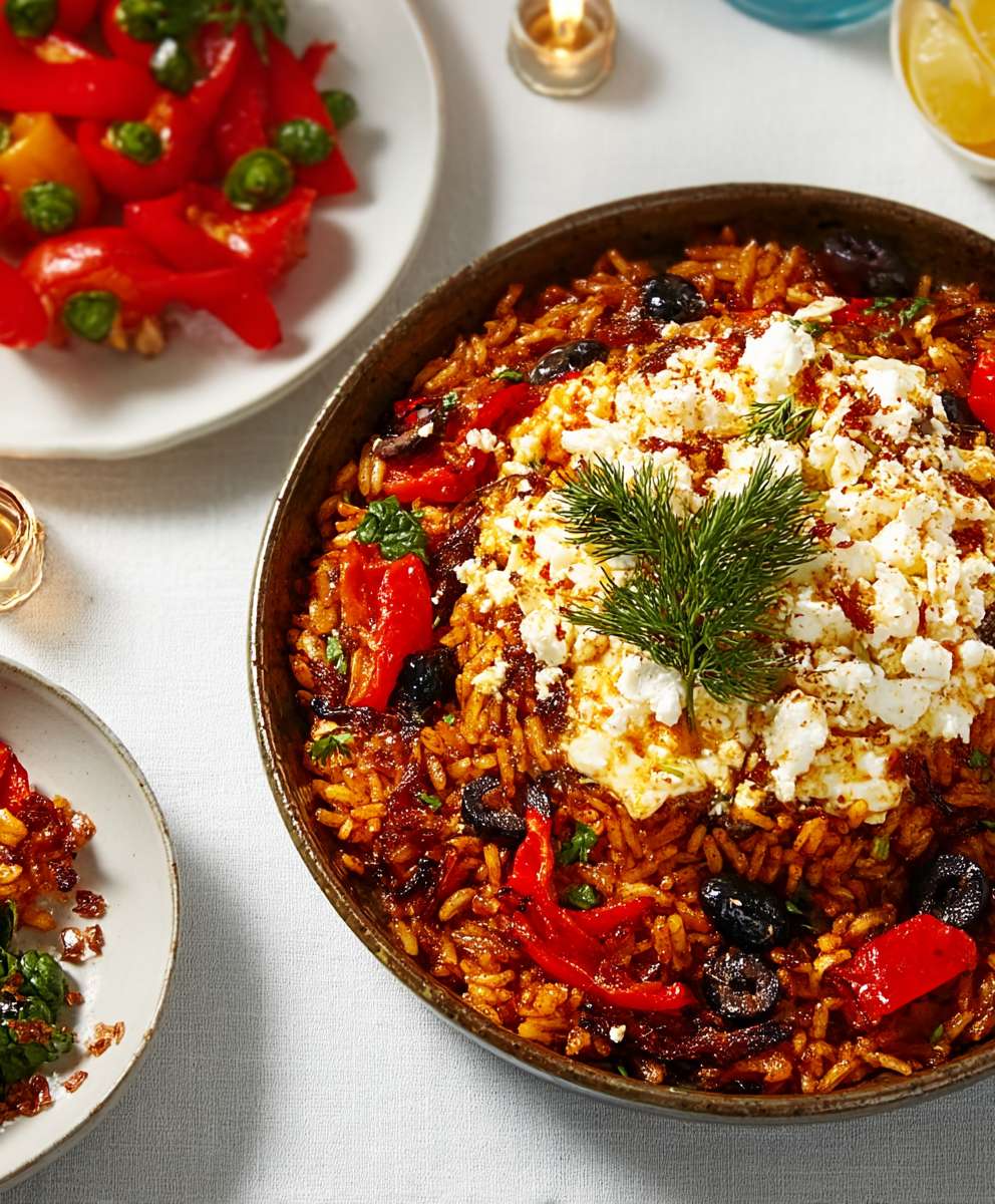 Greek baked rice