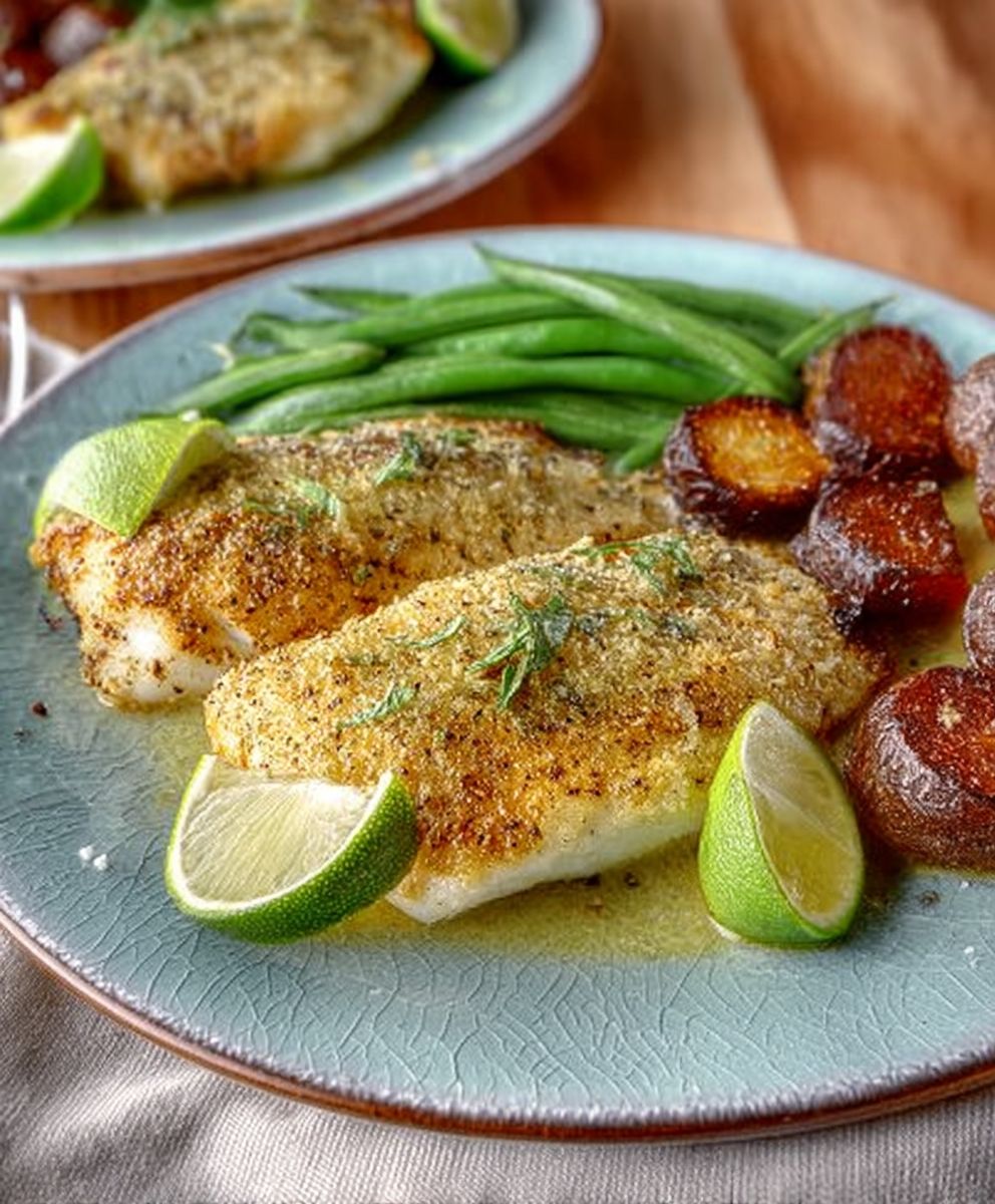 Parmesan Lime Tilapia