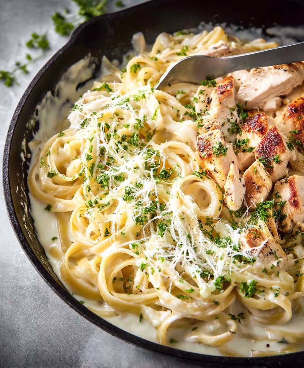 Chicken Alfredo Pasta
