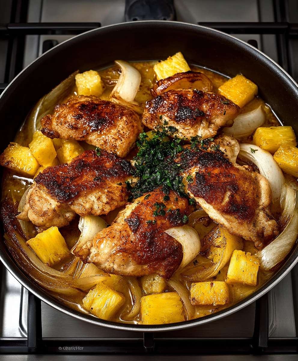 Pineapple Chicken Bake