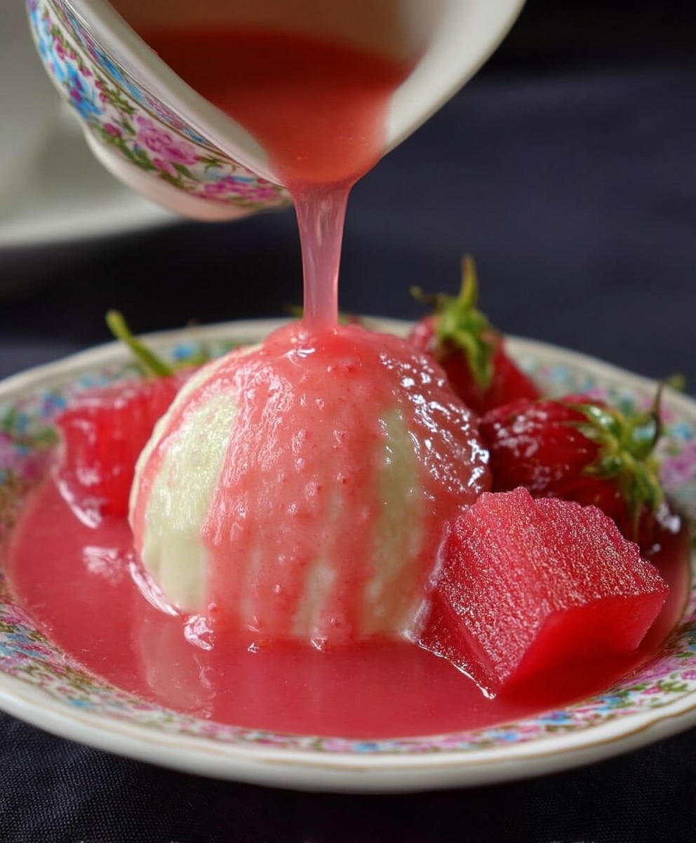 Rhubarb sauce