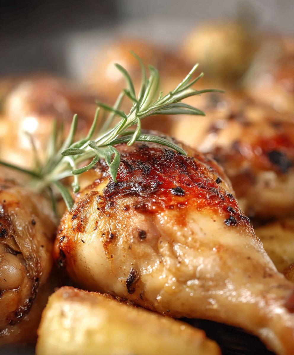 Oven baked chicken drumsticks