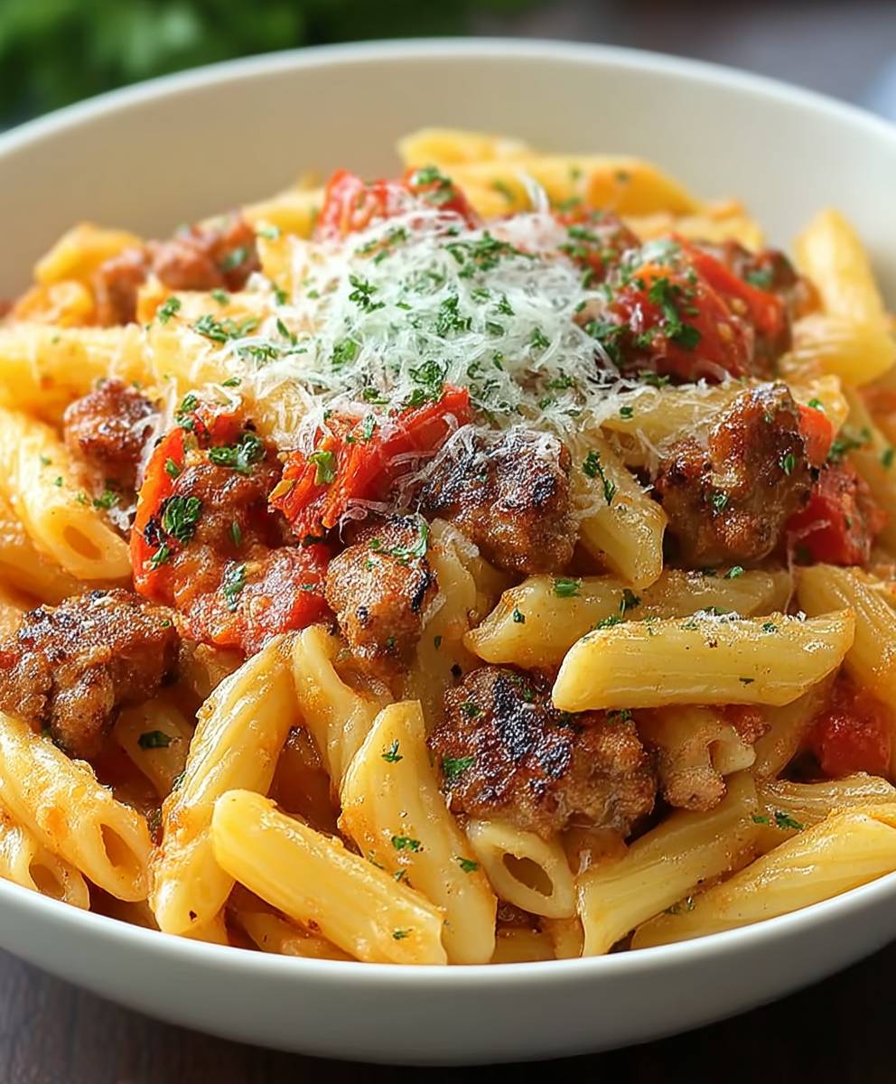 Spicy Italian Sausage Pasta