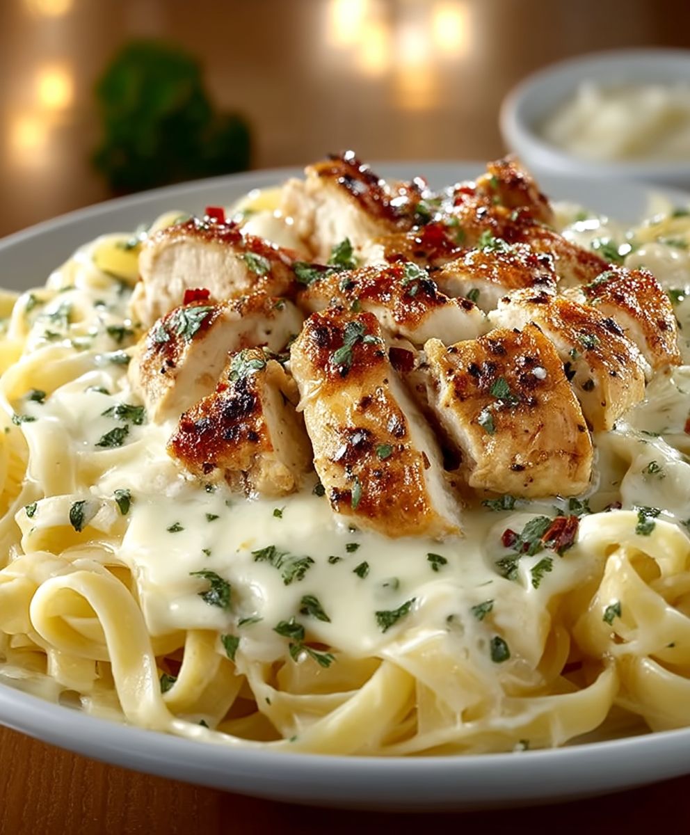 Chicken Alfredo Olive Garden