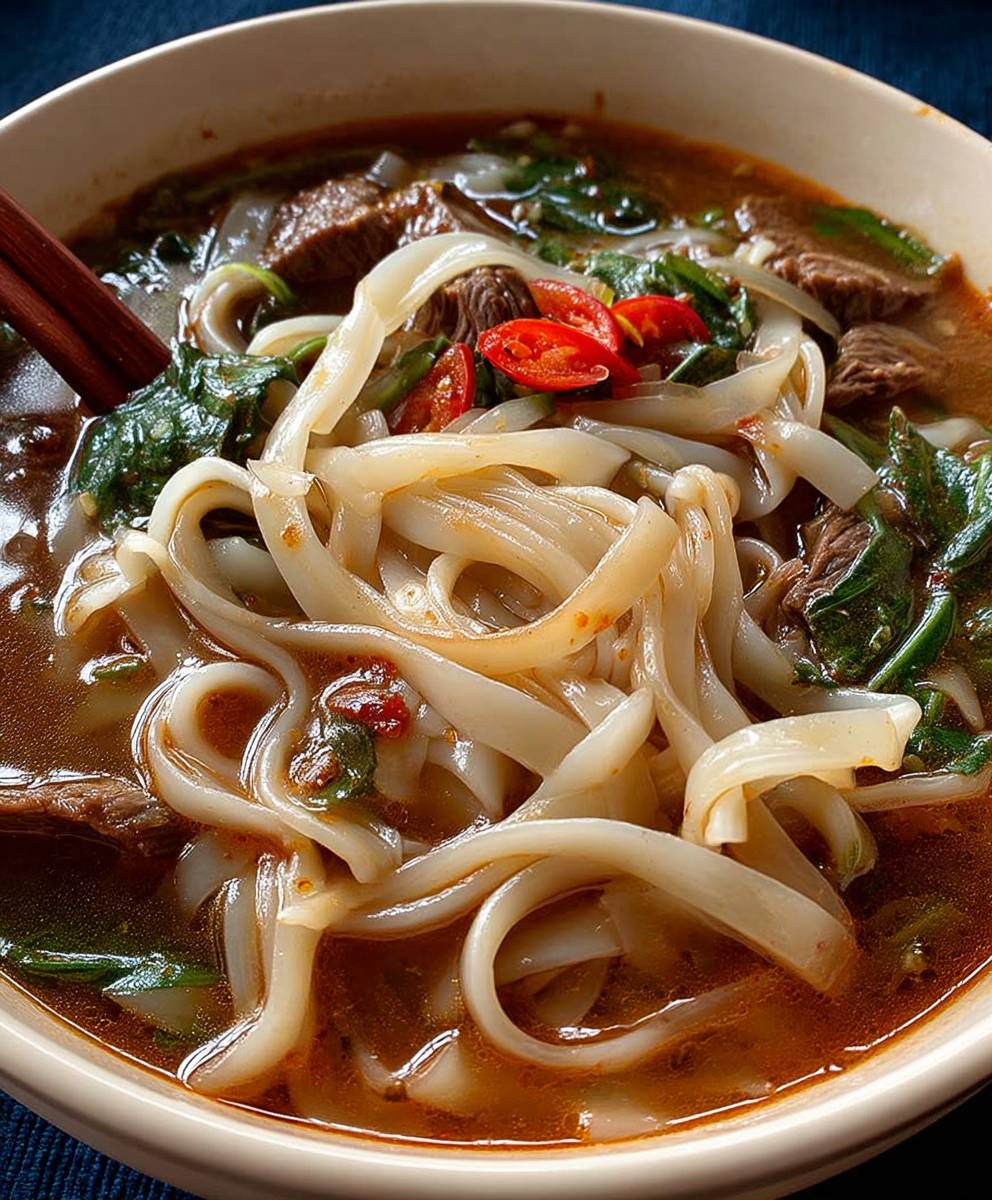 Taiwanese Spicy Beef Noodle