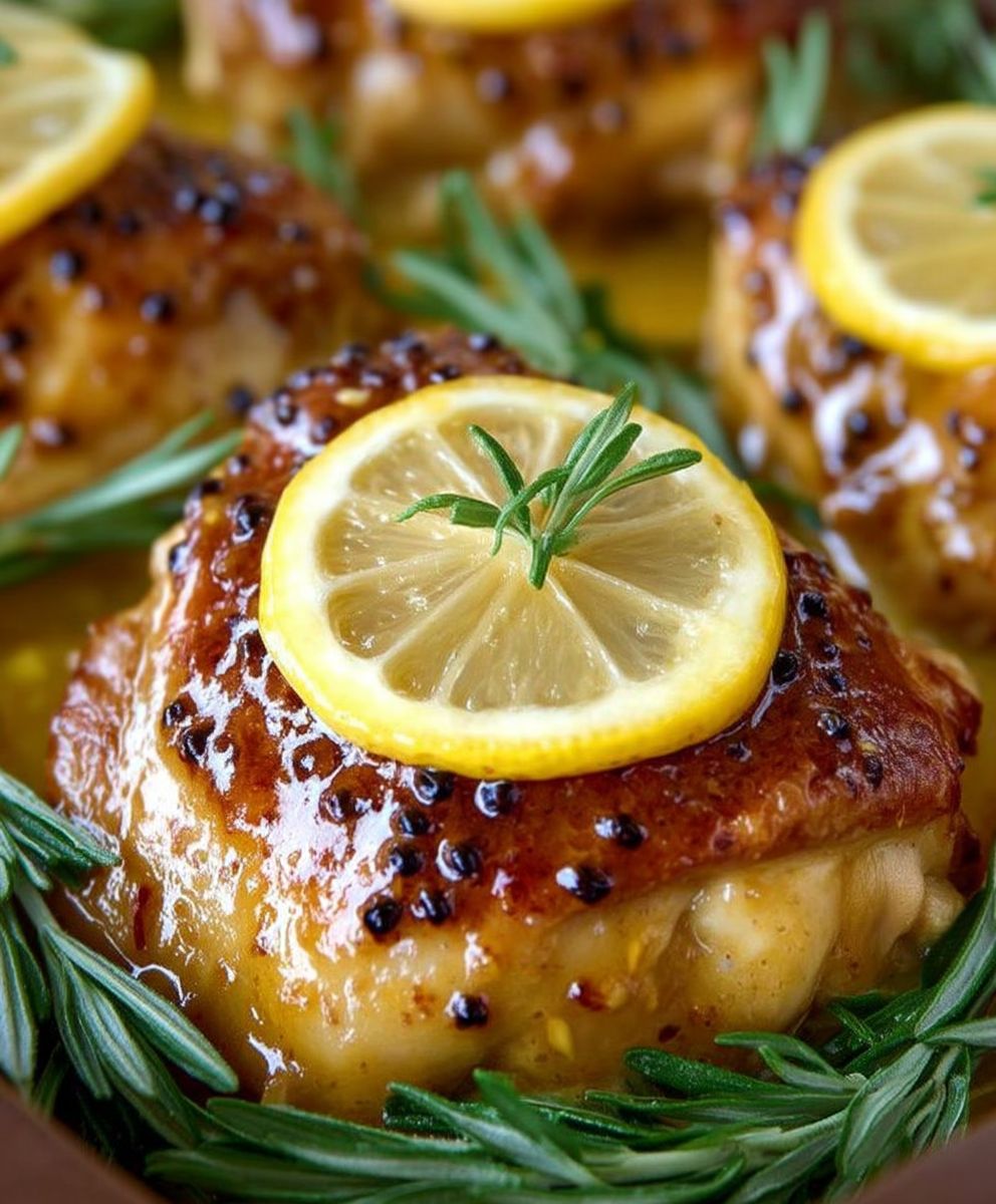 Lemon Honey Mustard Chicken
