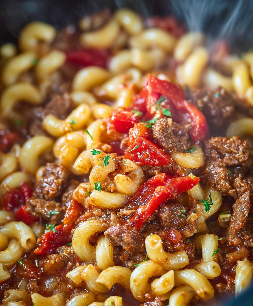 Instant Pot Beef Goulash