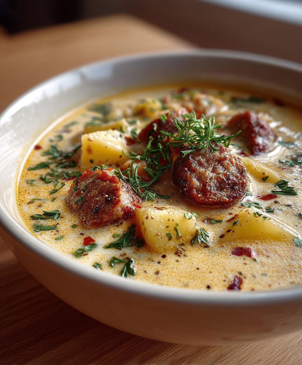 Potato Sausage Soup