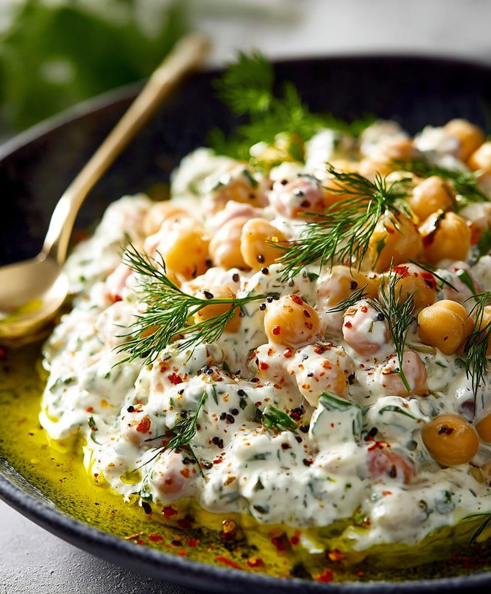 Tzatziki Chickpea Salad