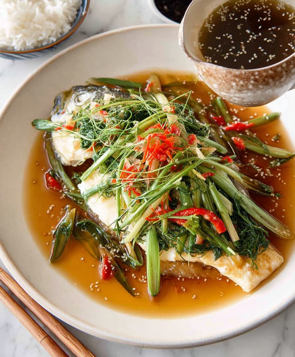 Chinese Steamed Fish