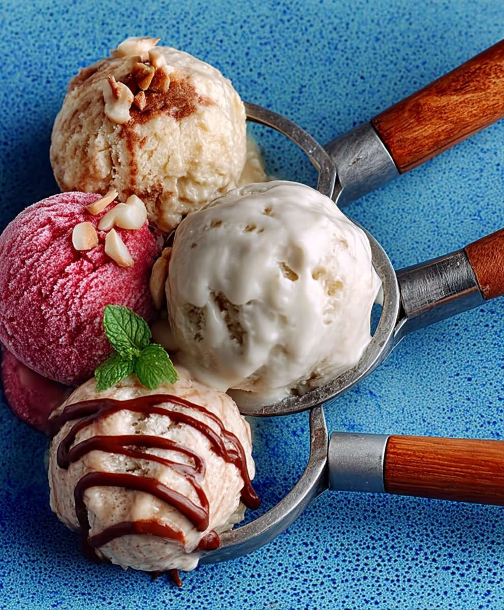 Vegan banana ice cream