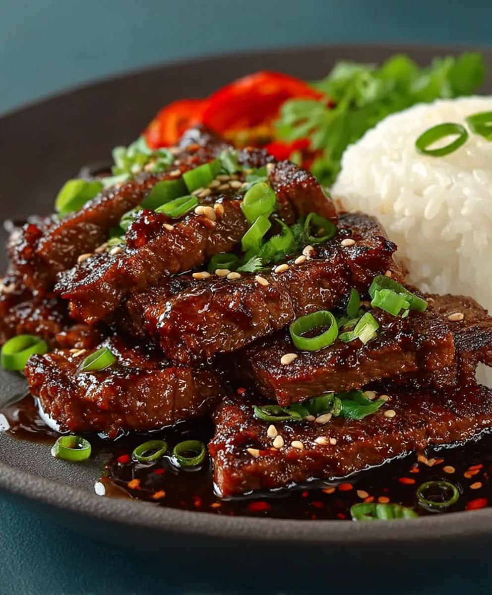 Asian BBQ Maui Beef