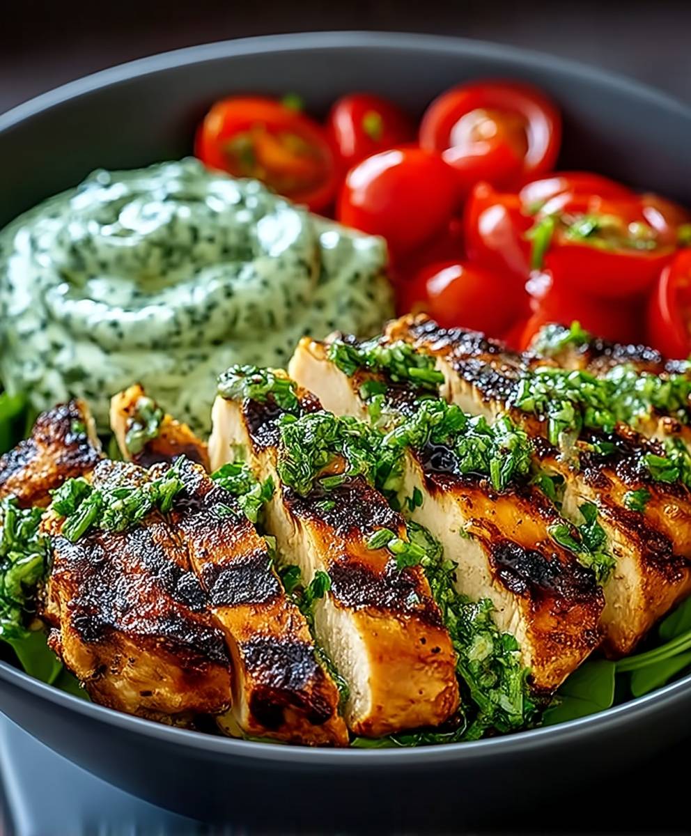 Chimichurri Grilled Chicken Bowl