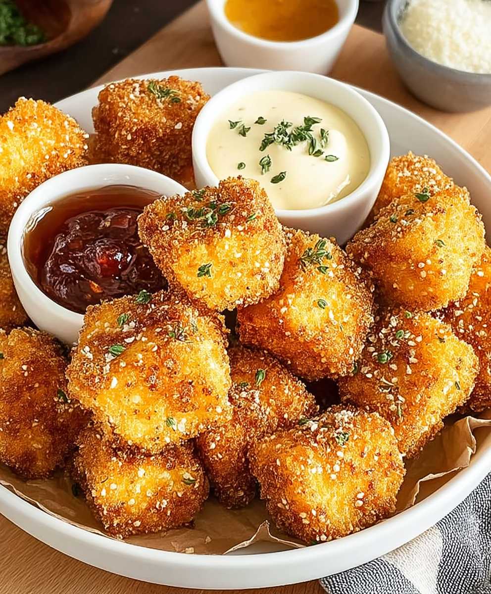 Air Fryer Tofu Nuggets
