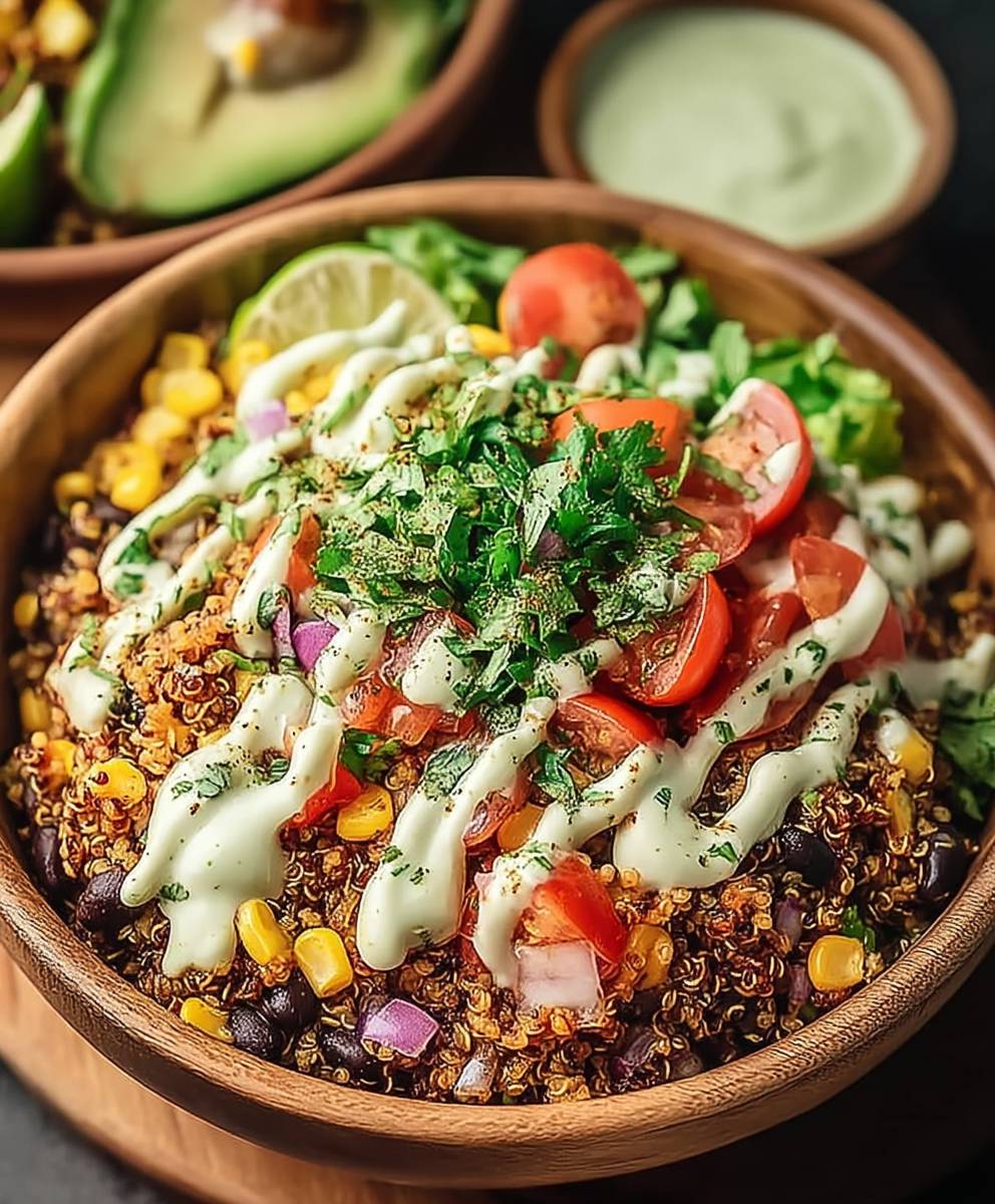 Quinoa taco bowls