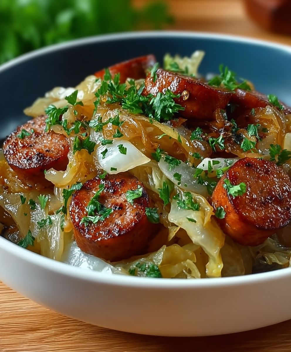 Cabbage and Sausage