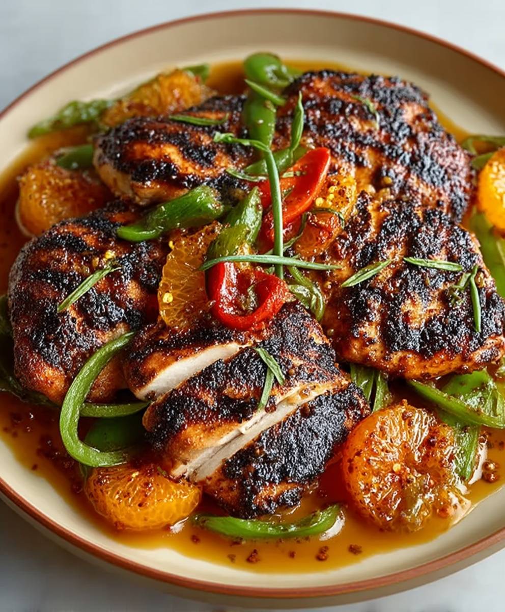 Blackened Chicken Clementine Dressing