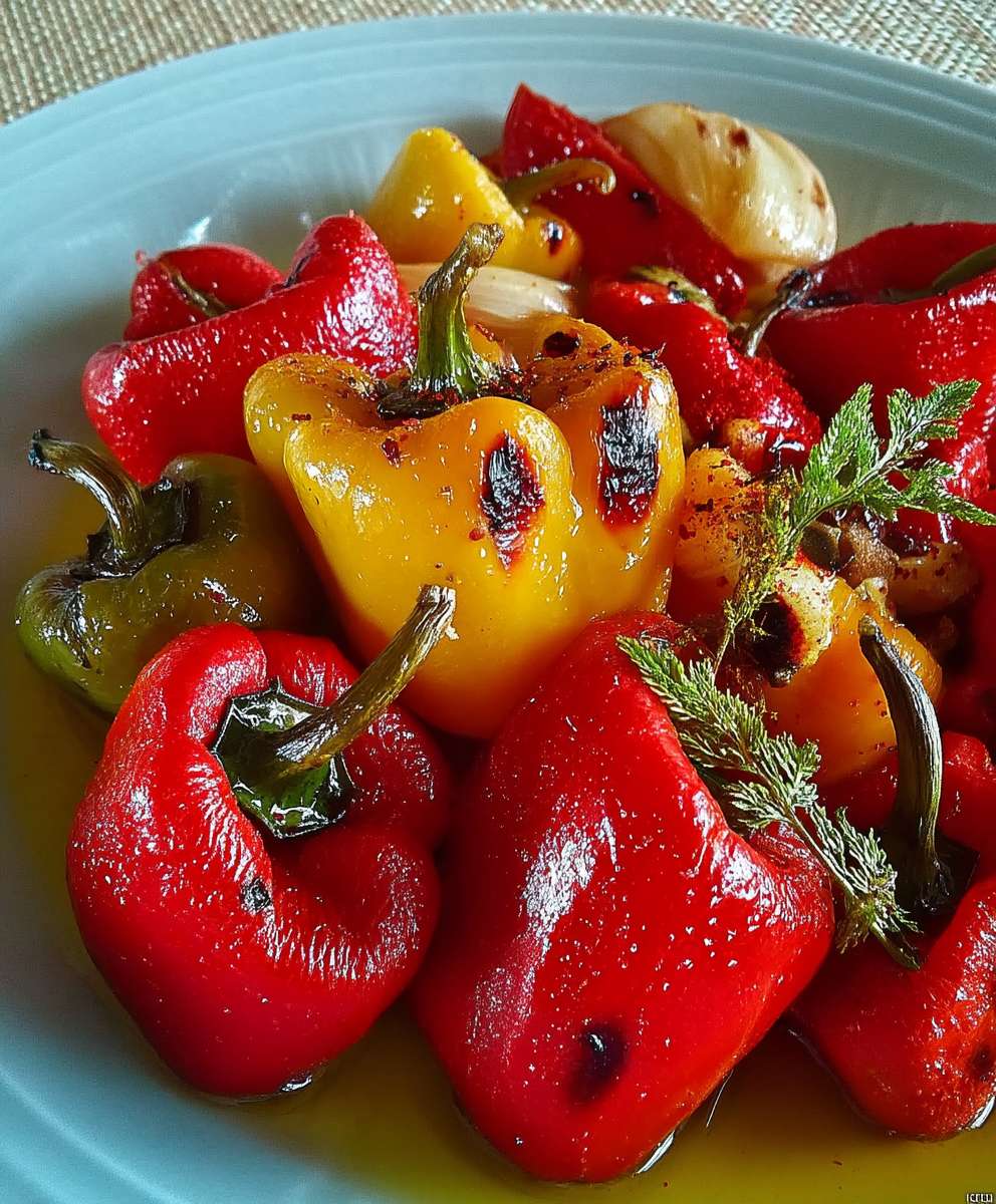 Roasted Peppers Salad
