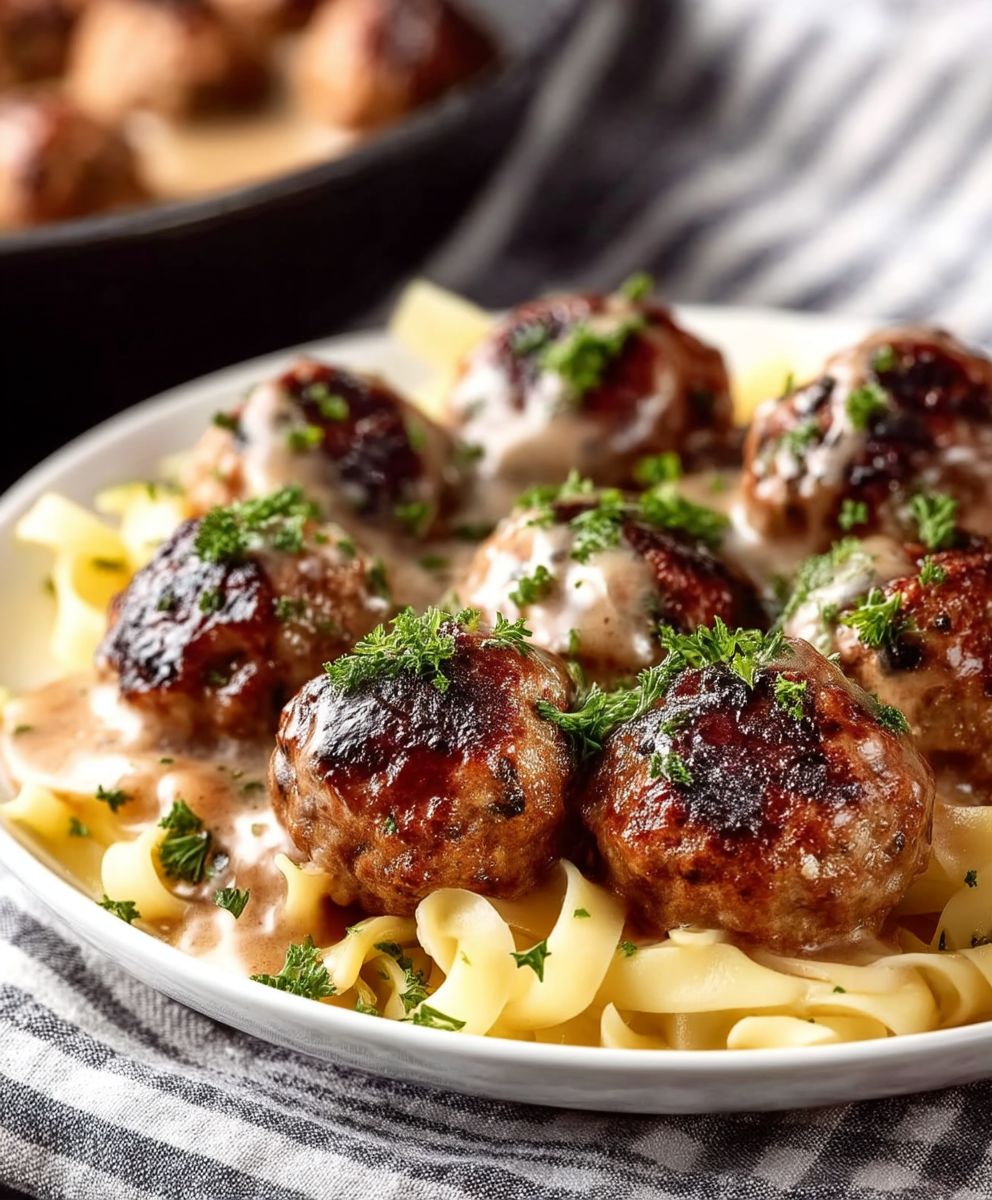 Swedish Meatballs Gravy