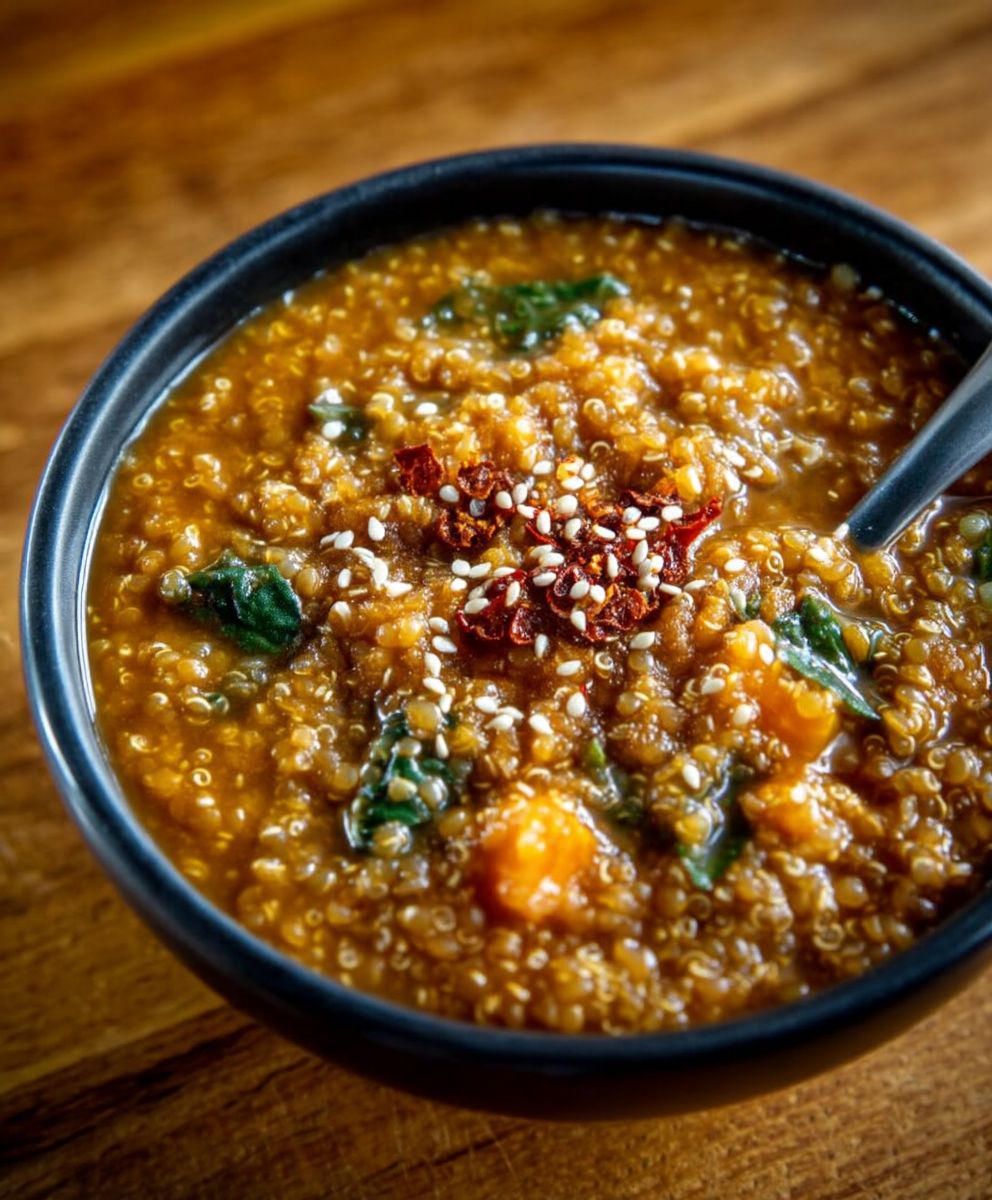 Moroccan Lentil Quinoa Soup