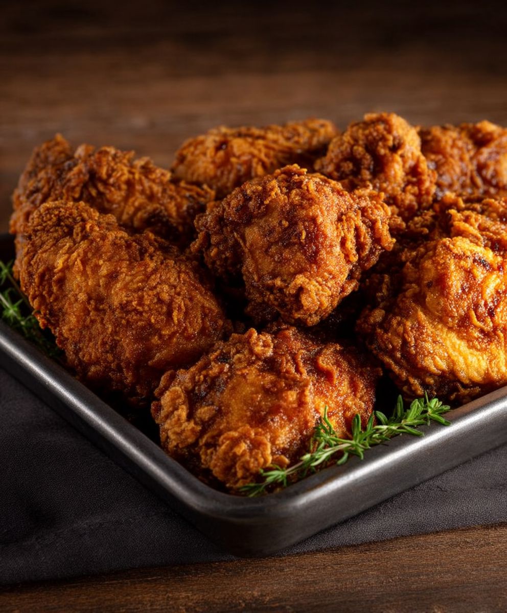 Bourbon Fried Chicken