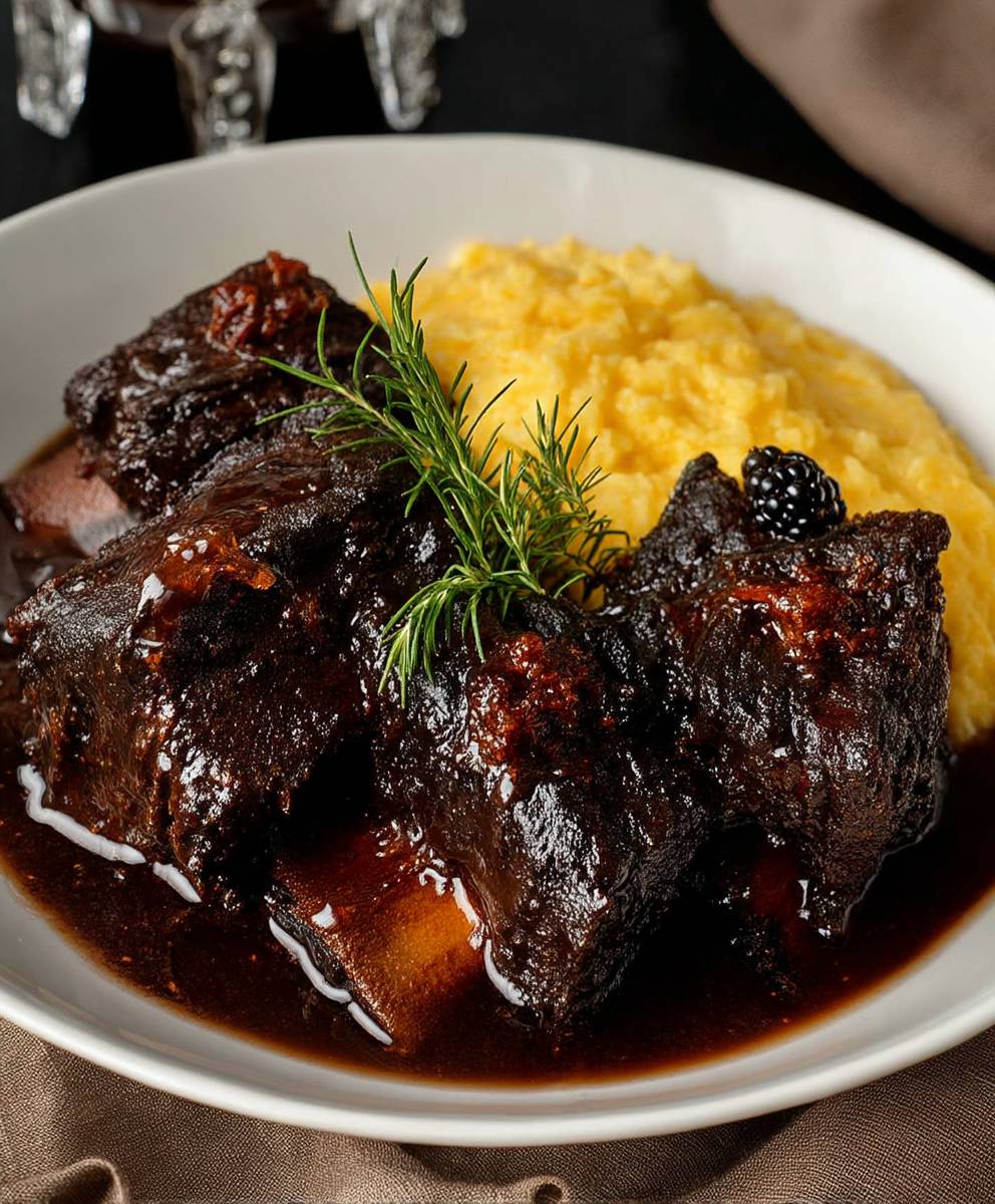 Braised Short Ribs Cabernet