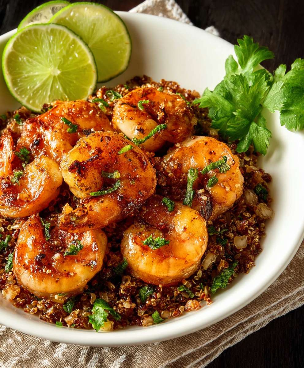Garlic Lime Honey Shrimp