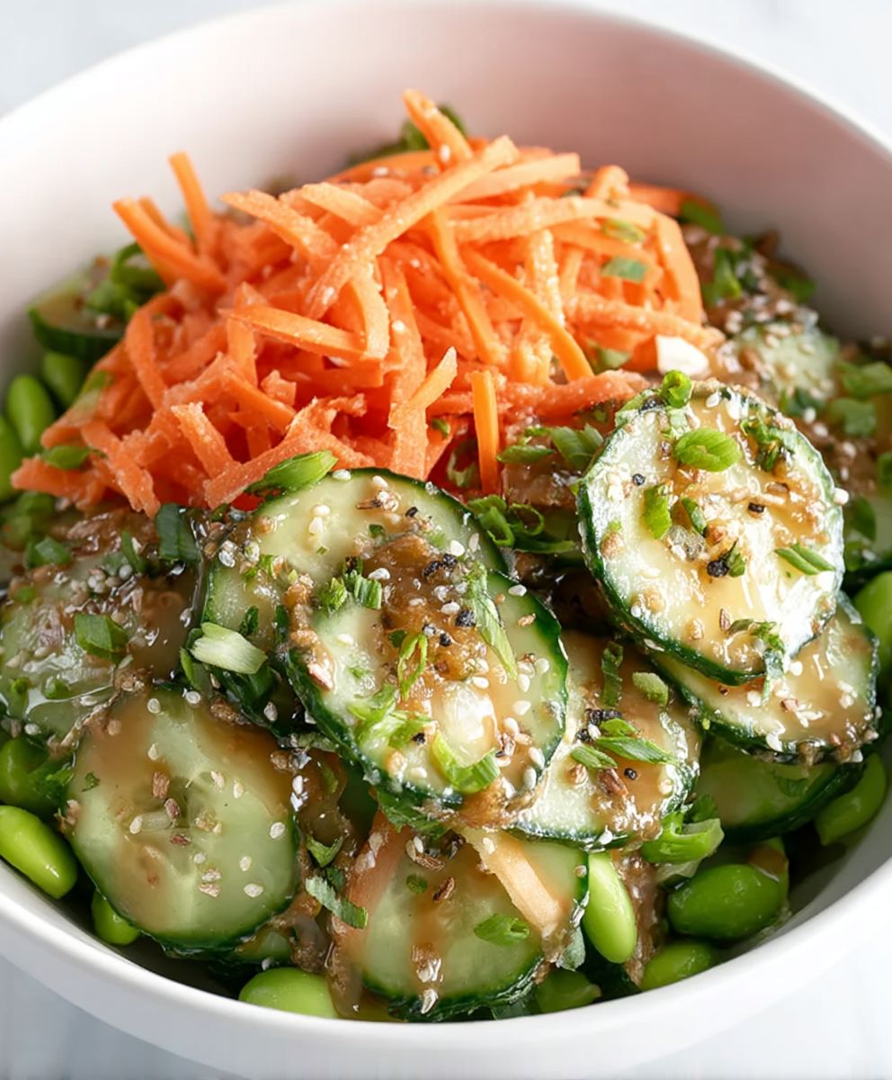Miso Cucumber Salad