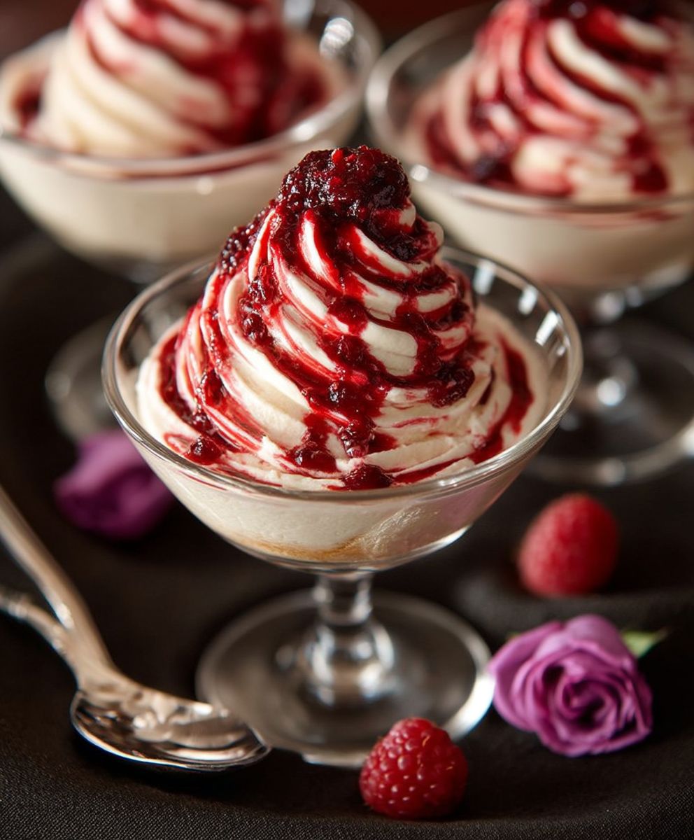 White Chocolate Cheesecake Mousse