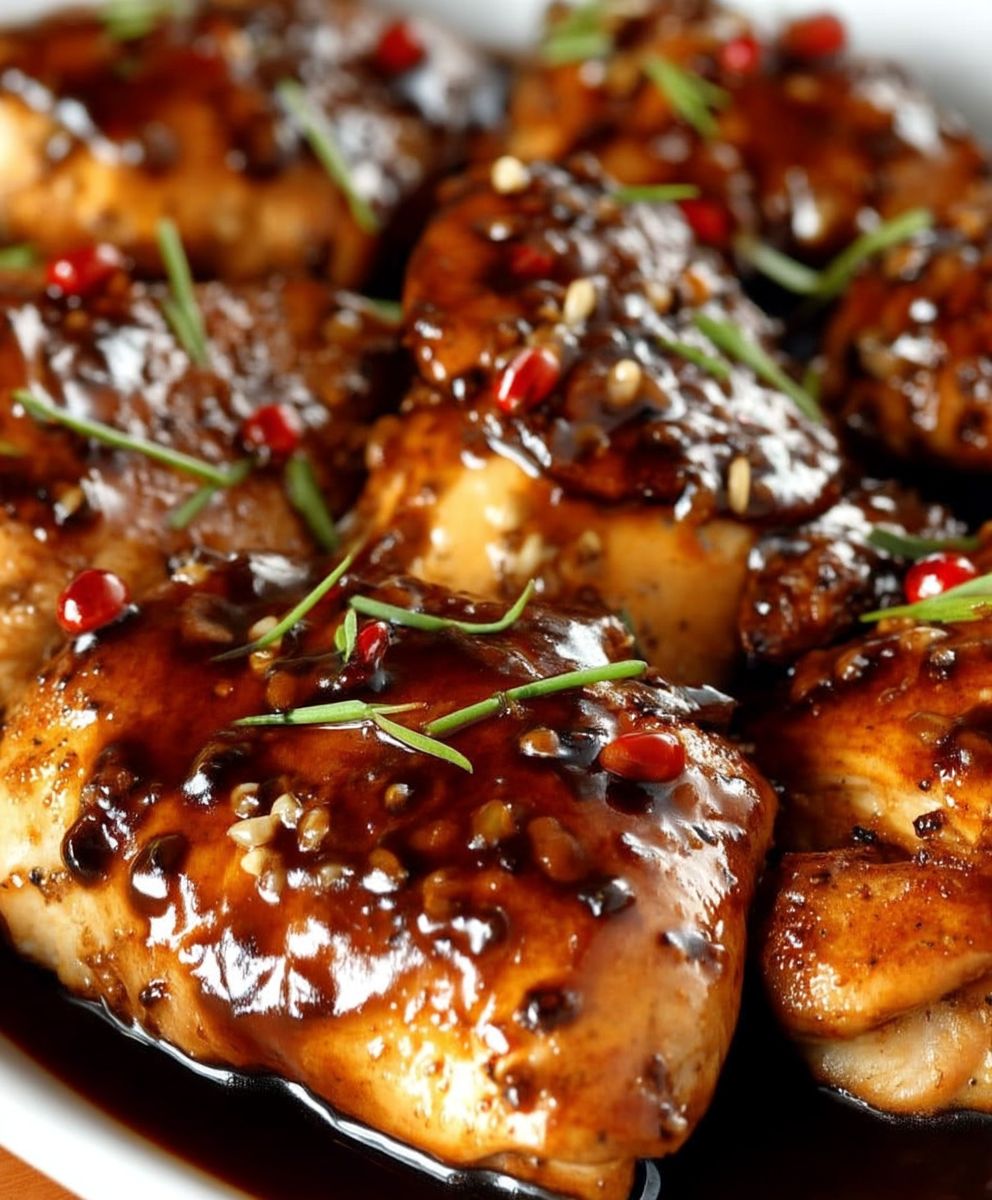 Balsamic chicken slow cooker