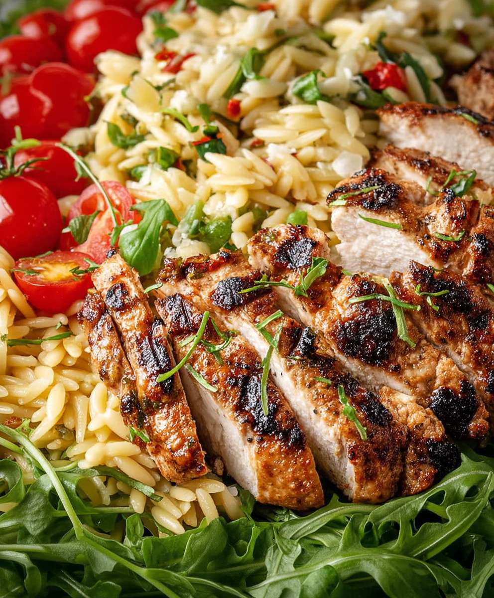 Italian Orzo Pasta Salad