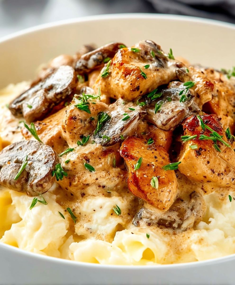 Chicken Stroganoff