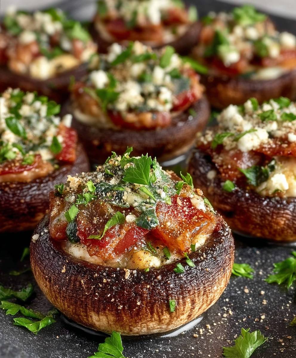 Bacon Stuffed Mushrooms
