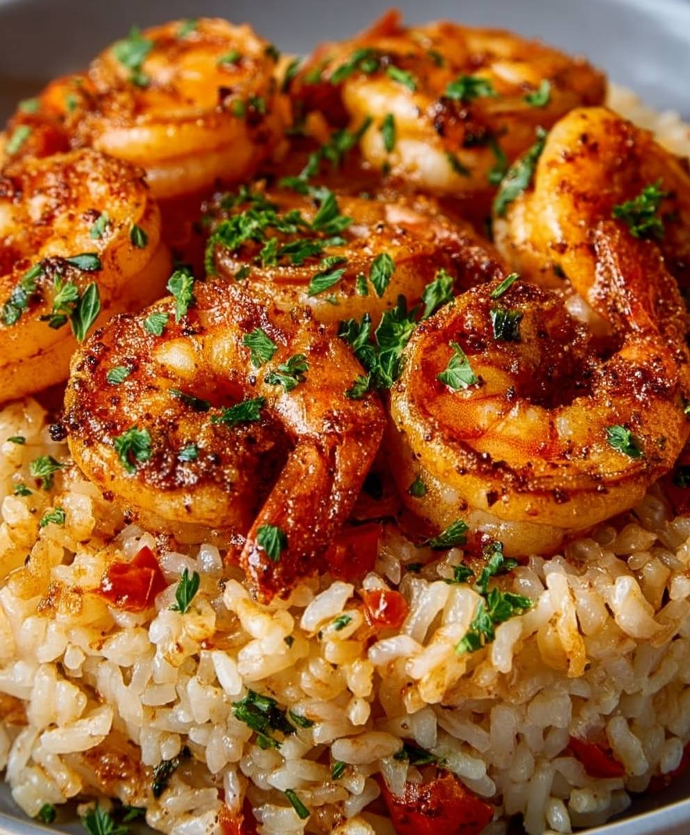 Cajun Shrimp and Rice