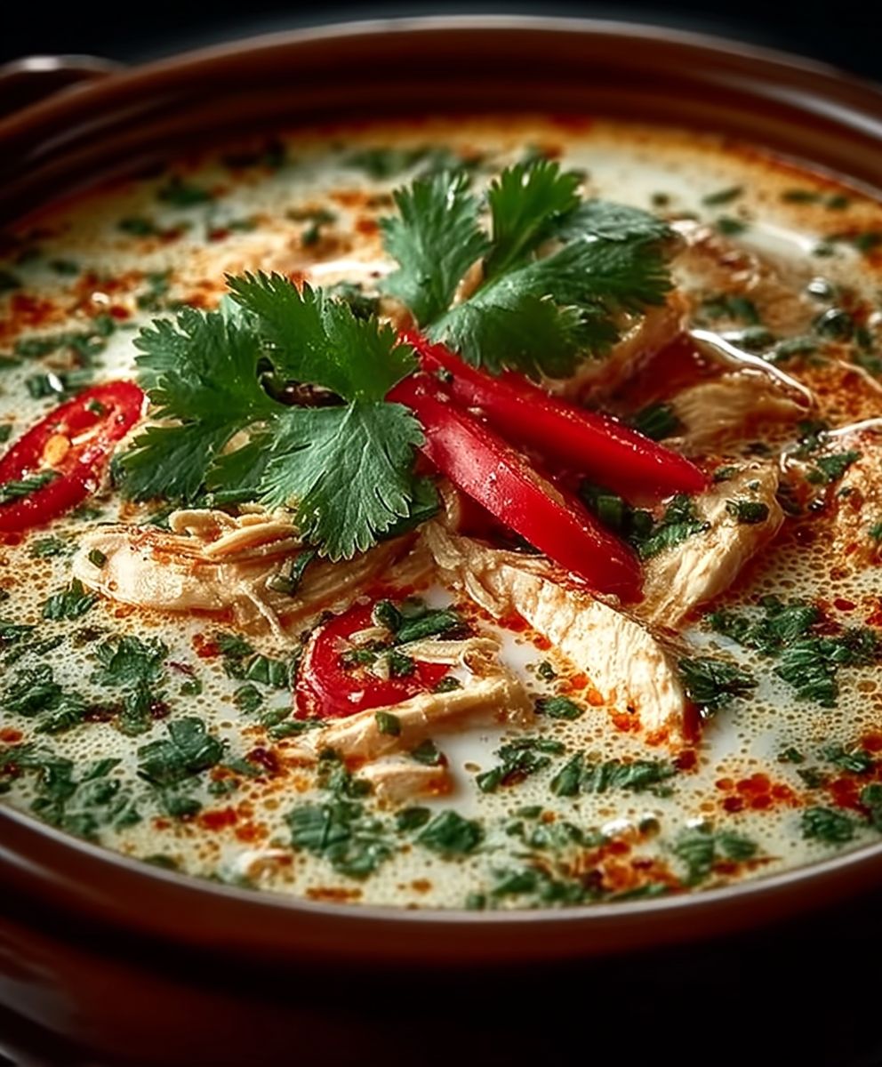 Thai Coconut Chicken Soup
