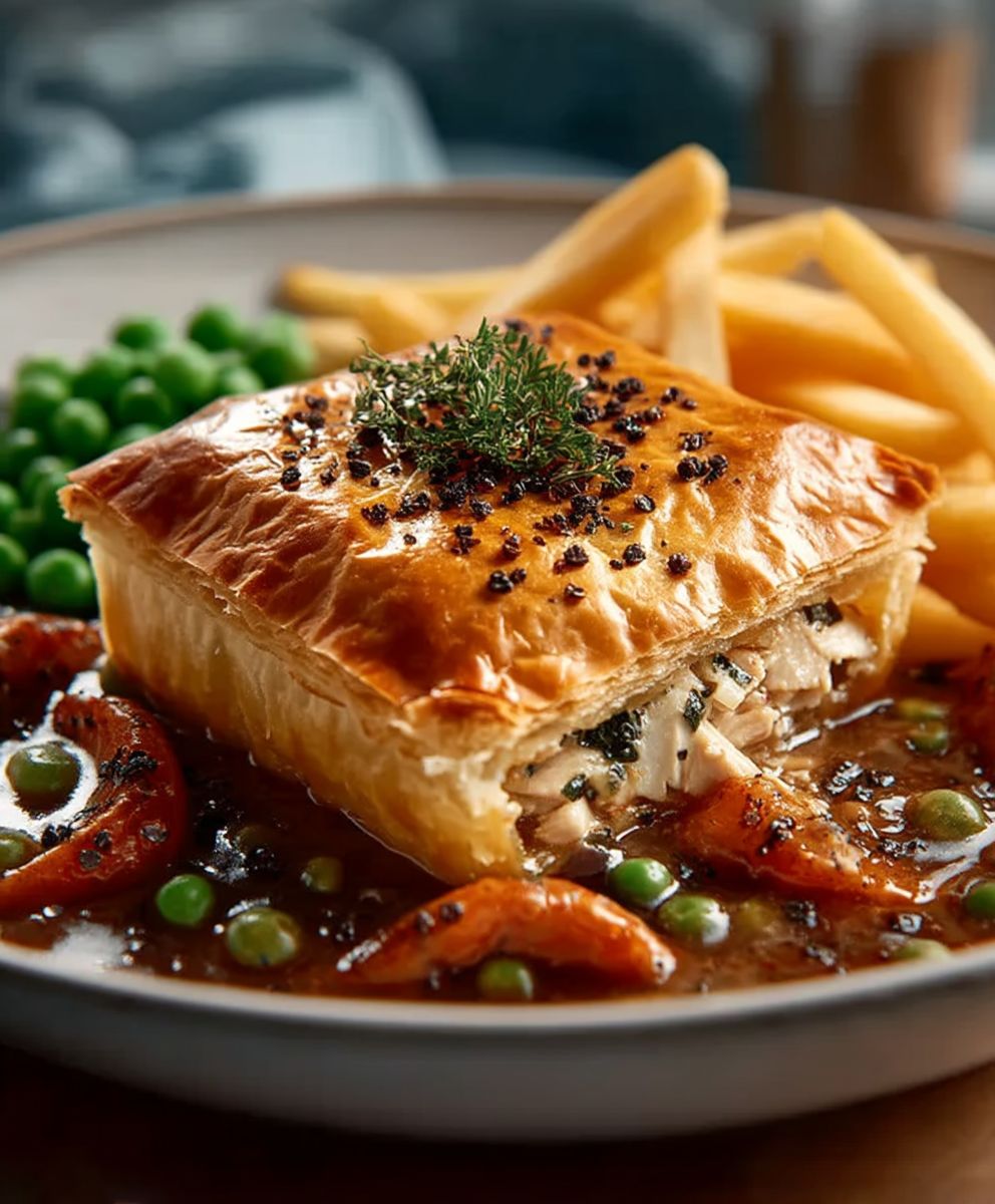 Curried Chicken Pie