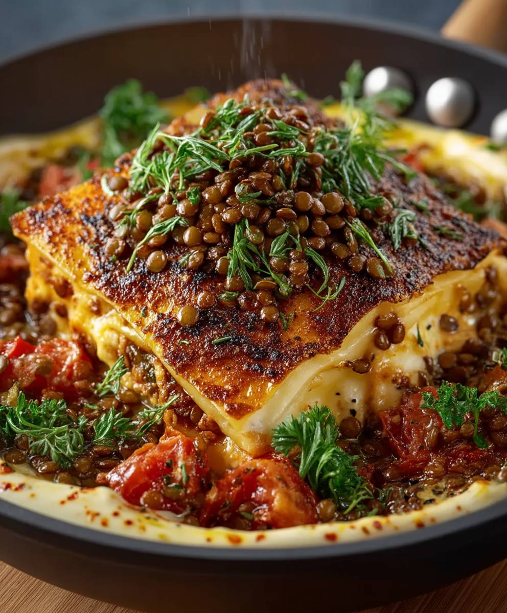 Smoky Skillet Lasagna