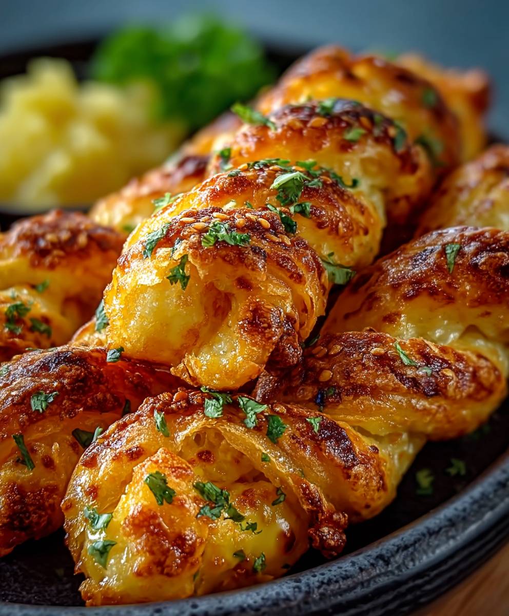 Indian Cheese Twists