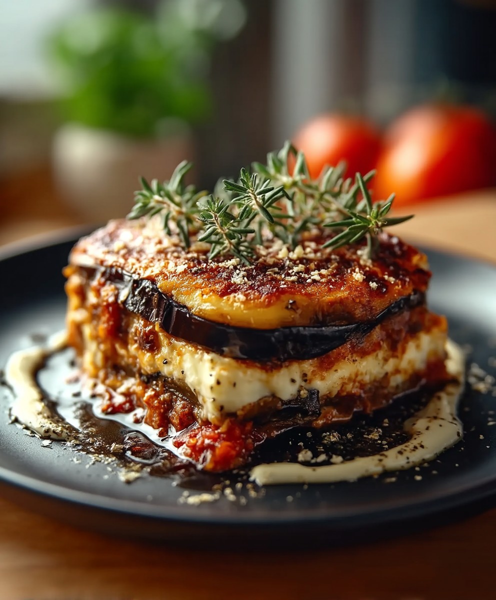 Greek Eggplant Moussaka