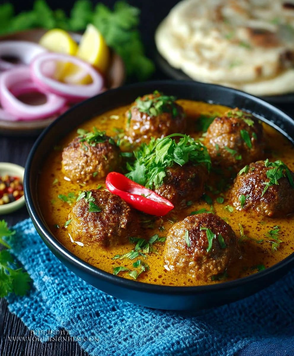 Beef Kofta Curry