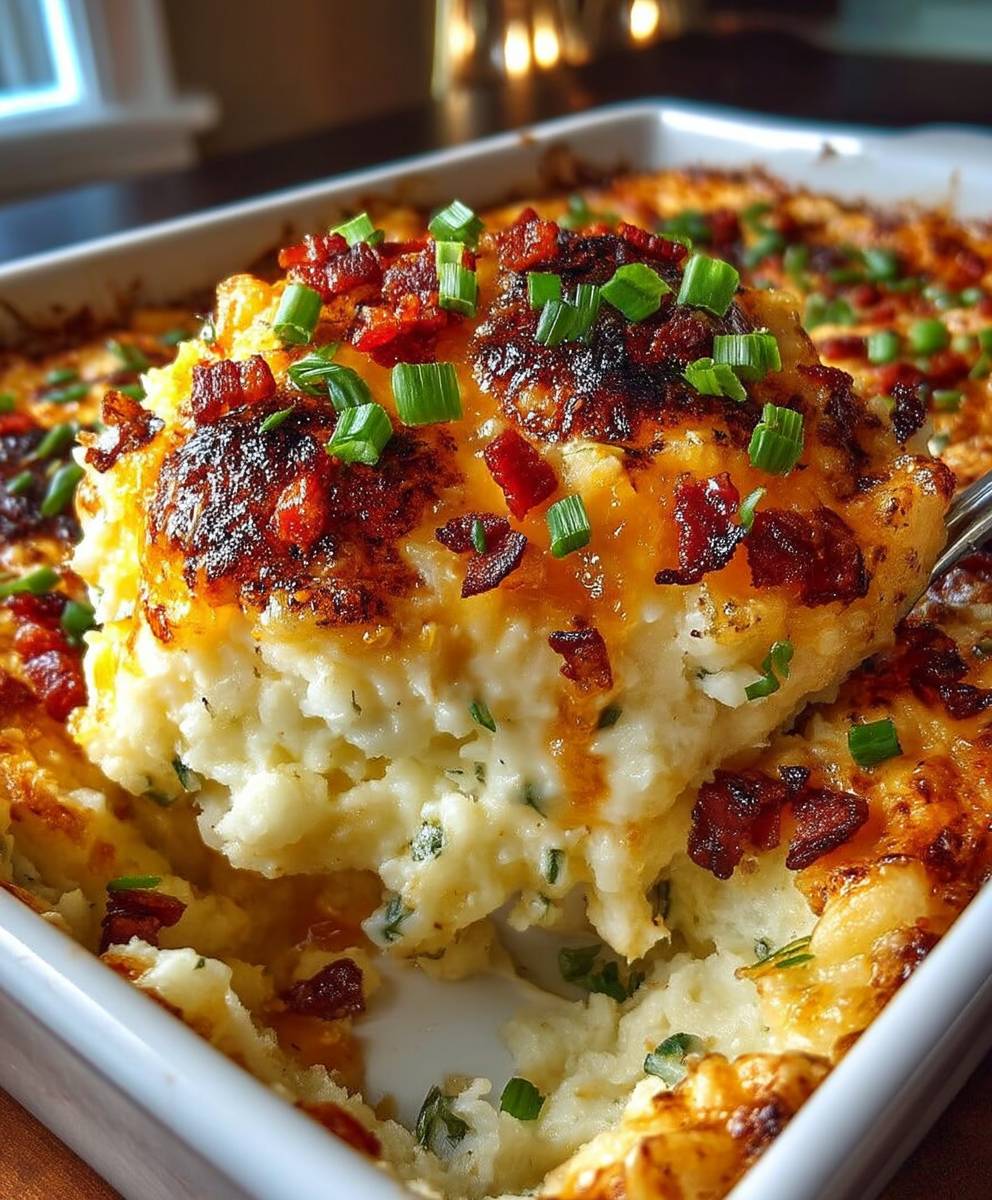 Twice Baked Potato Casserole