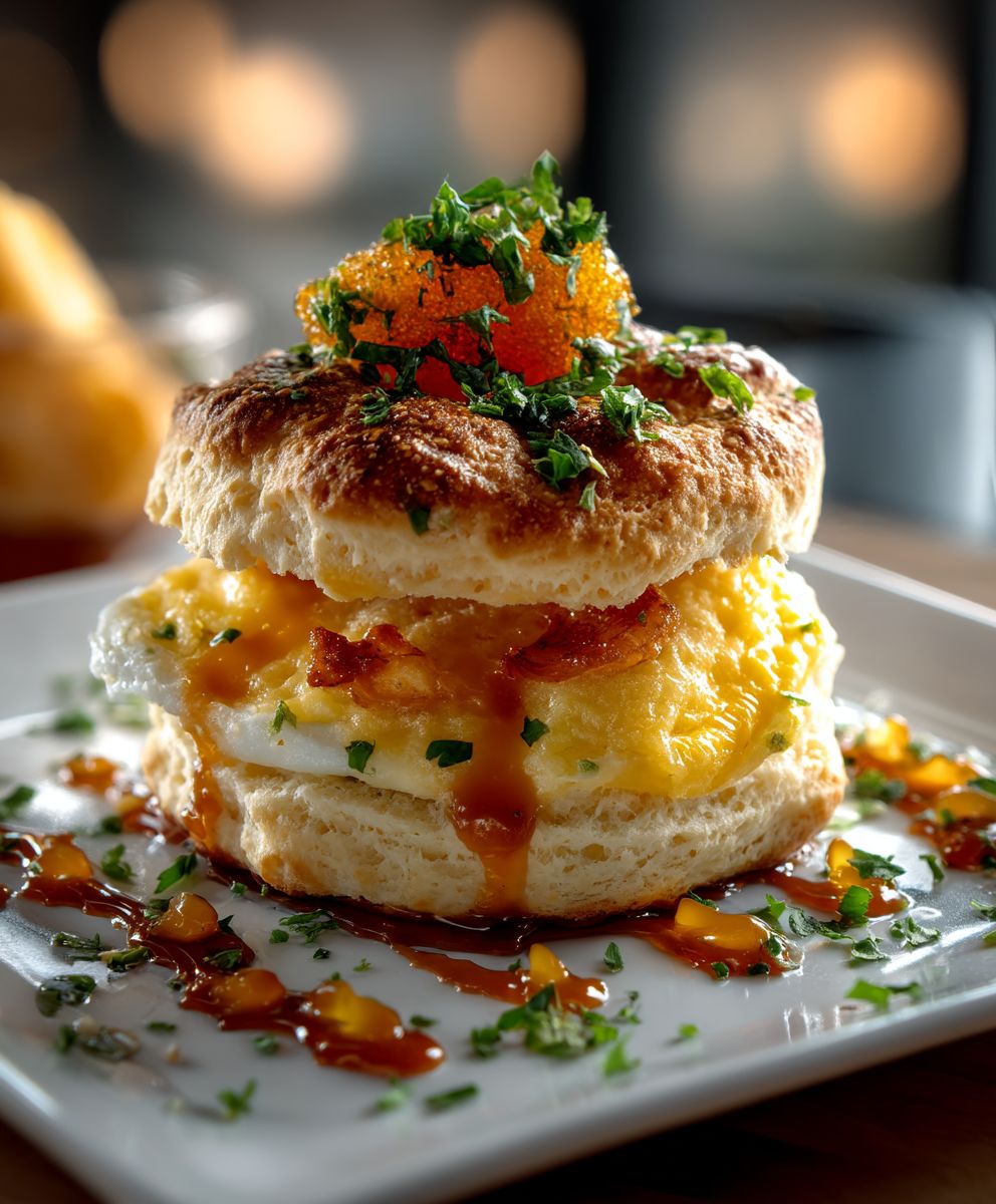 Breakfast Biscuit Bubble Up