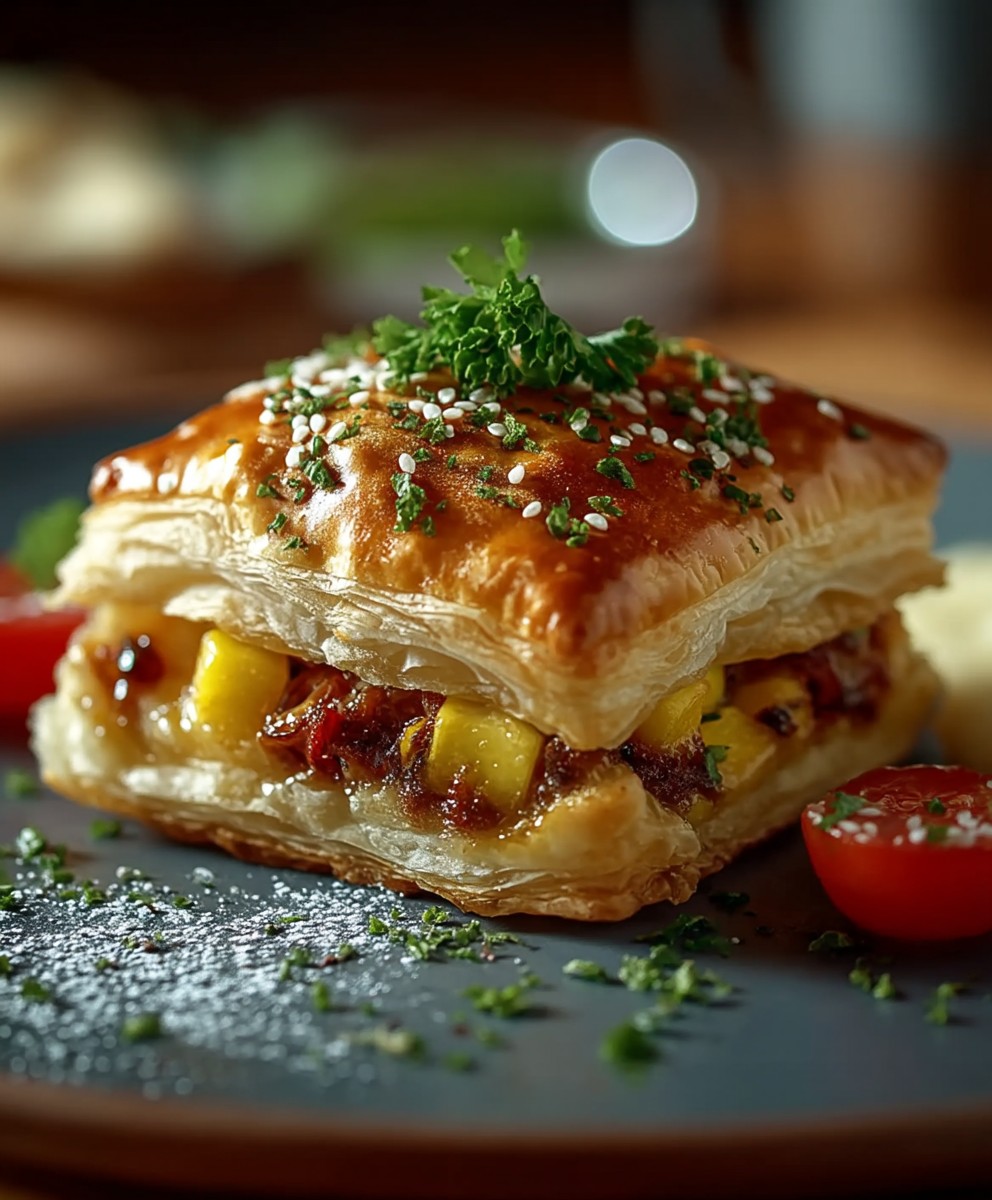 Breakfast Stuffed Puff Pastry