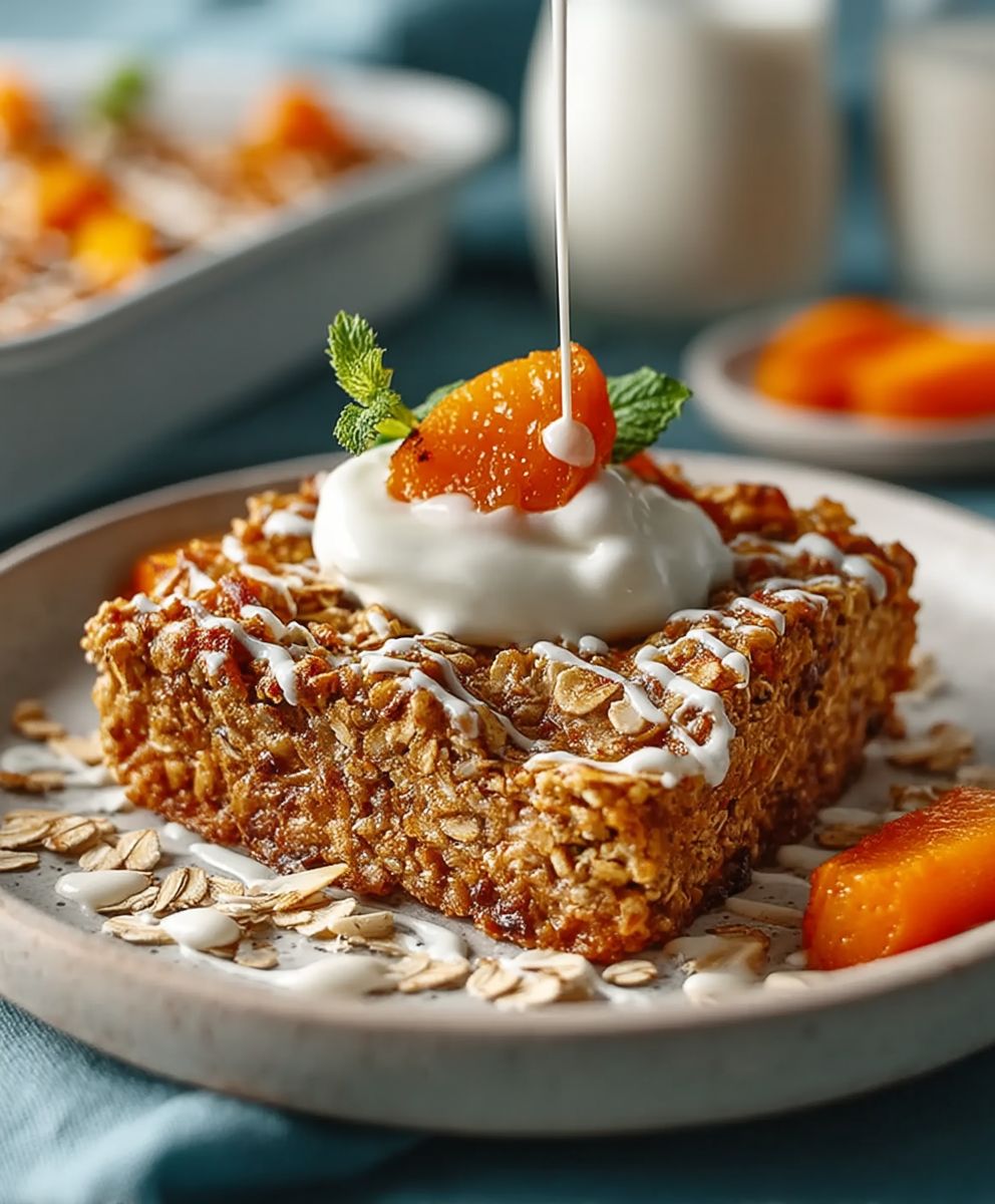 High Protein Carrot Cake Oatmeal