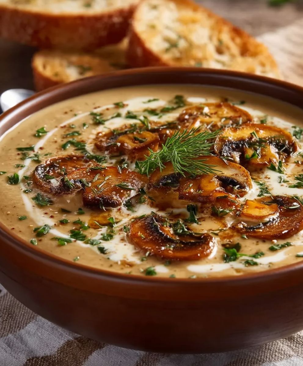 Hungarian Mushroom Soup