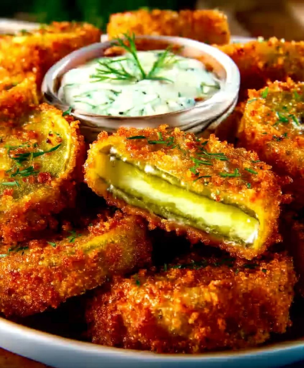 Crispy Fried Pickles